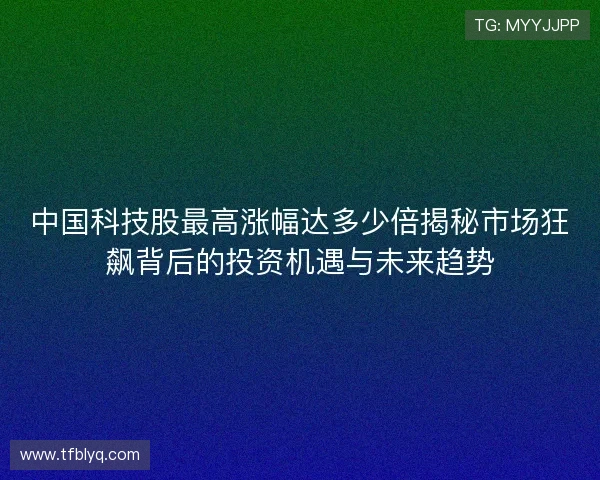 中国科技股最高涨幅达多少倍揭秘市场狂飙背后的投资机遇与未来趋势 中国科技股最高涨幅达多少倍揭秘市场狂飙背后的投资机遇与未来趋势